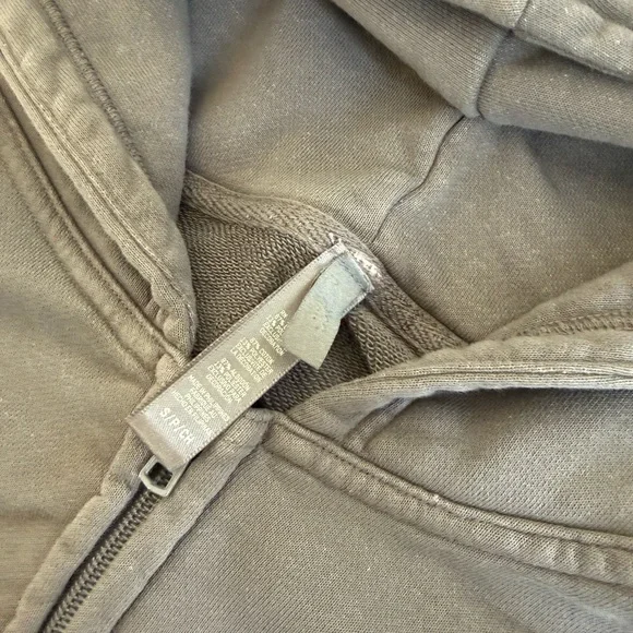 SKIMS Terry zip up sweatshirt - Picture 3 of 4